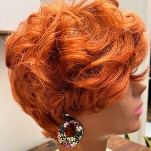 Red Head Ginger Wig NWT